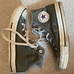 Grey High Top Converse
